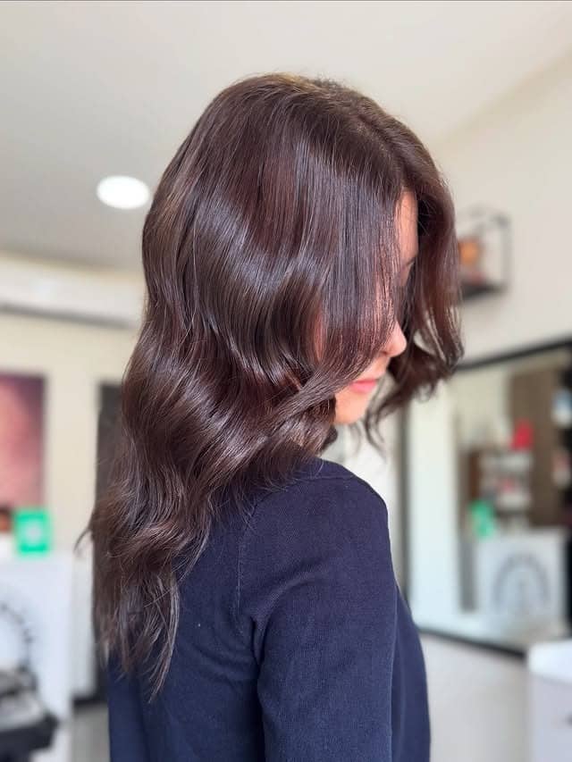 8. Velvet Brown Shine - Brown Hair Color