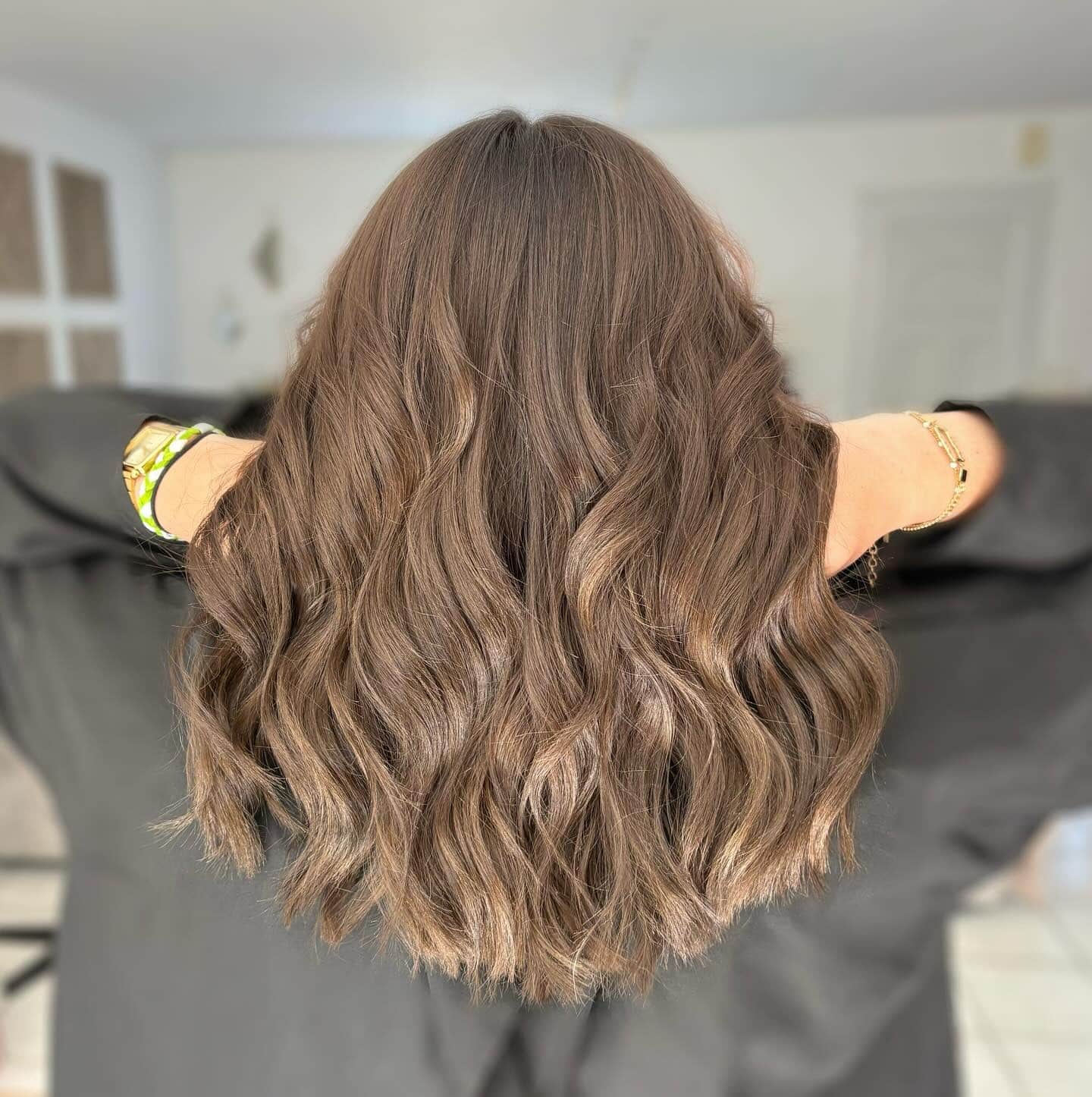 19. Smoky Beige Brunette - Brown Hair Color