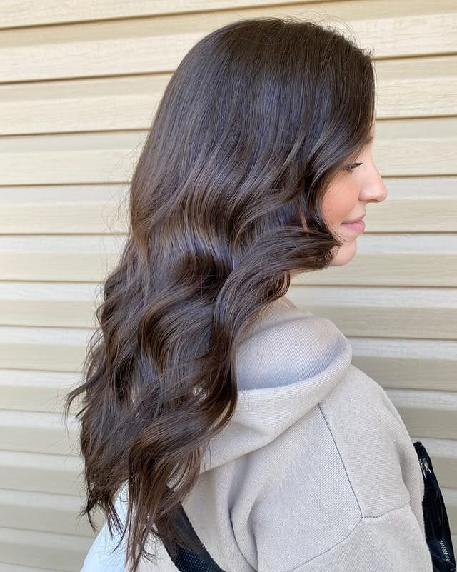 13. Cool Mocha Flow - Chocolate Brown Hair Color