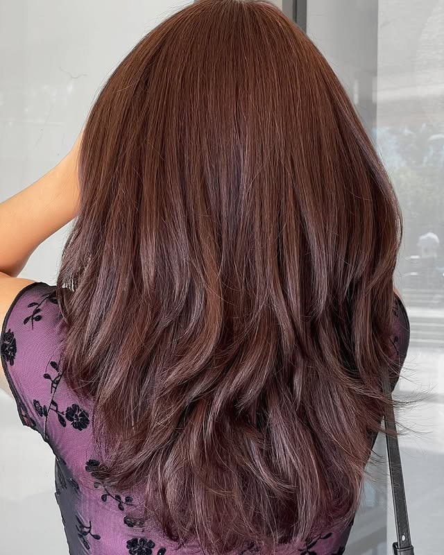 17. Velvet Cocoa Layers - Chocolate Brown Hair Color