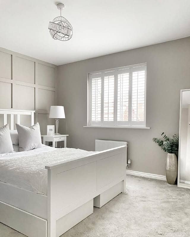 9. Crisp Minimalism in Warm Neutrals - main bedroom ideas