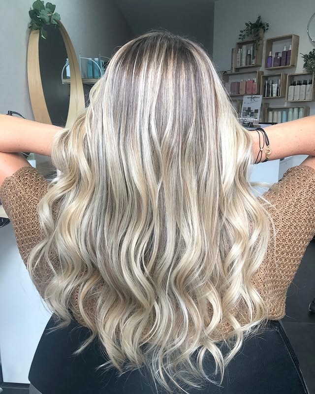 7. Soft Pearl Blonde Waves - Long Hairstyles for Women