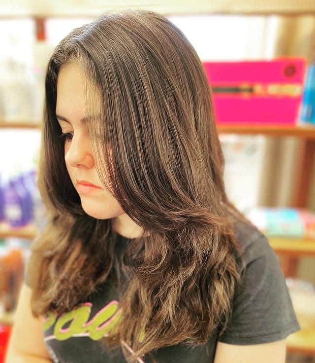 17. Soft Cocoa Layers - Long Hairstyles for Women