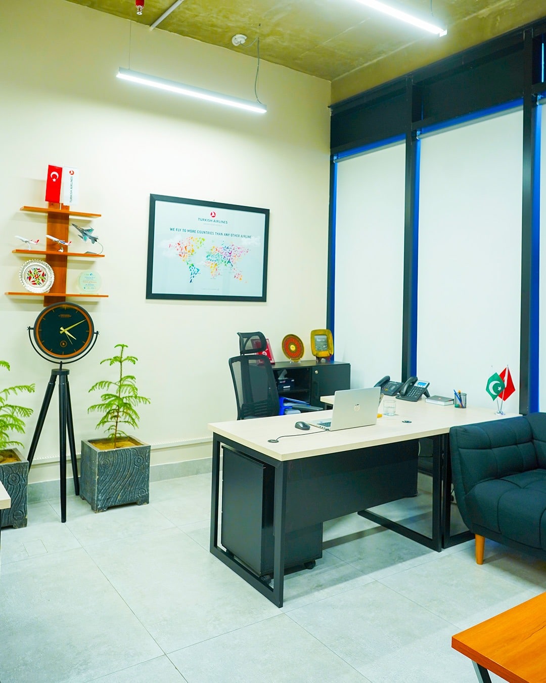 3. Functional Elegance with Urban Hints - corporate office ideas