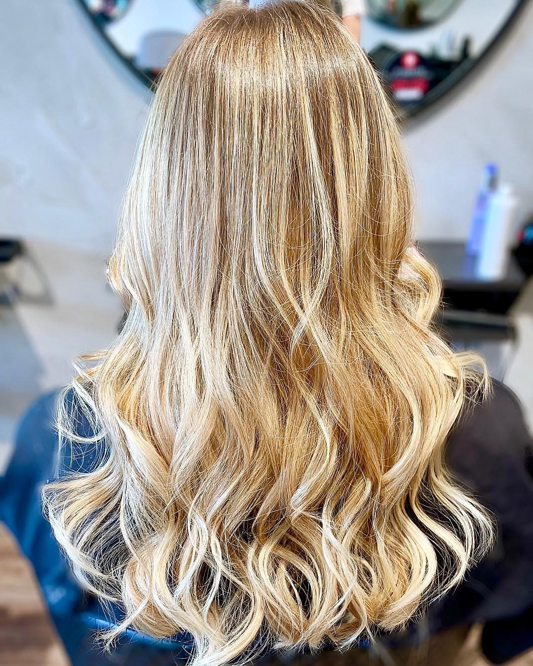 5. Buttery Blonde Volume Curls - Long Blonde Hair