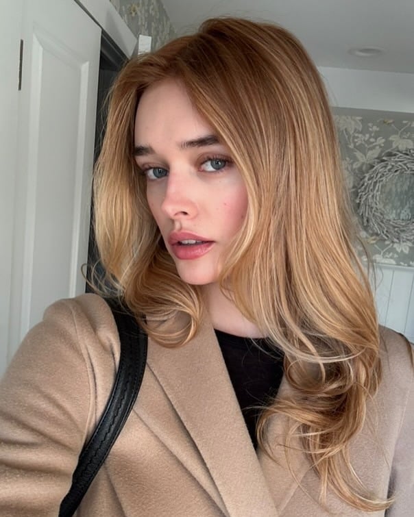 13. Natural Strawberry Glow Layers - Strawberry Blonde Hair Color