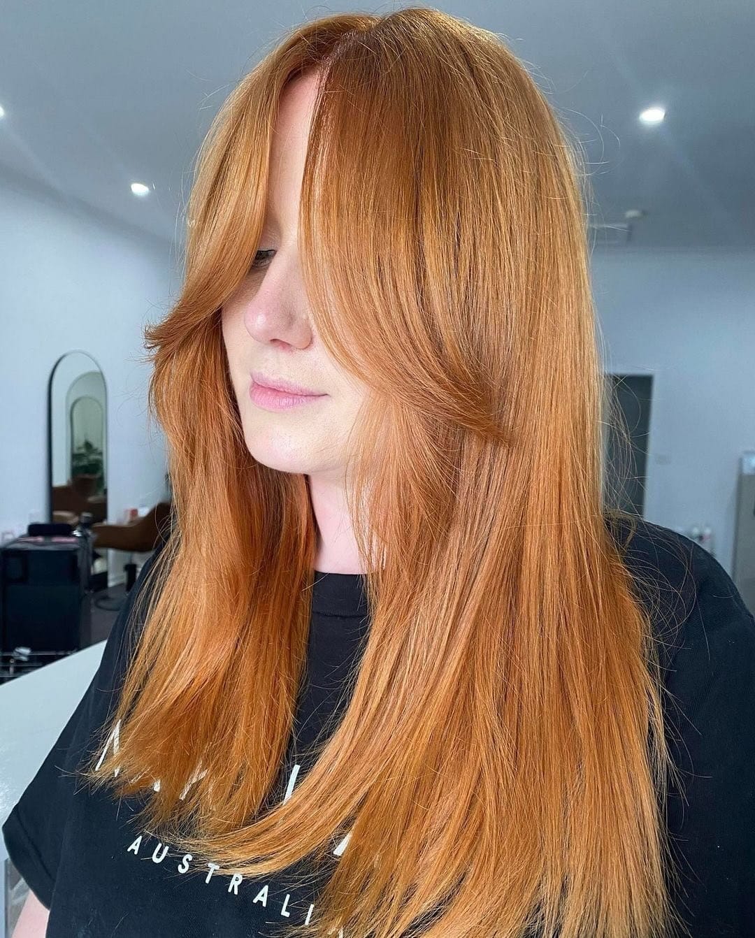 15. Rich Ginger Strawberry Layers - Strawberry Blonde Hair Color