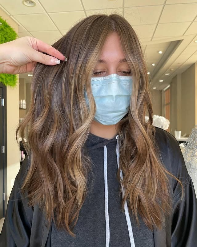 4. Soft Mocha Balayage Layers - Winter Hairstyles