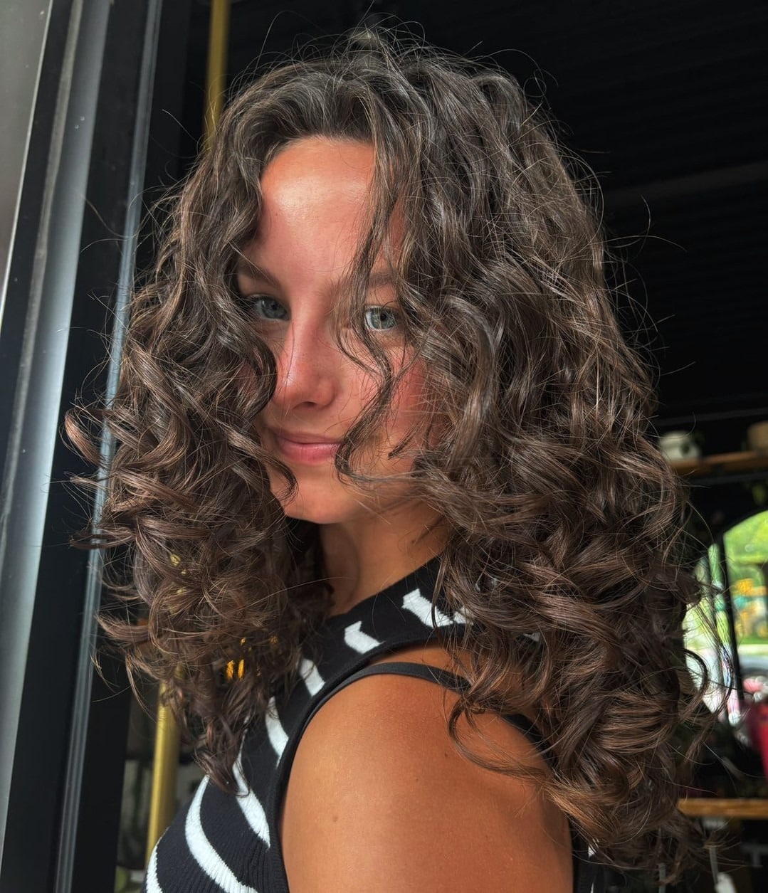 14. Defined Espresso Curls - Winter Hairstyles