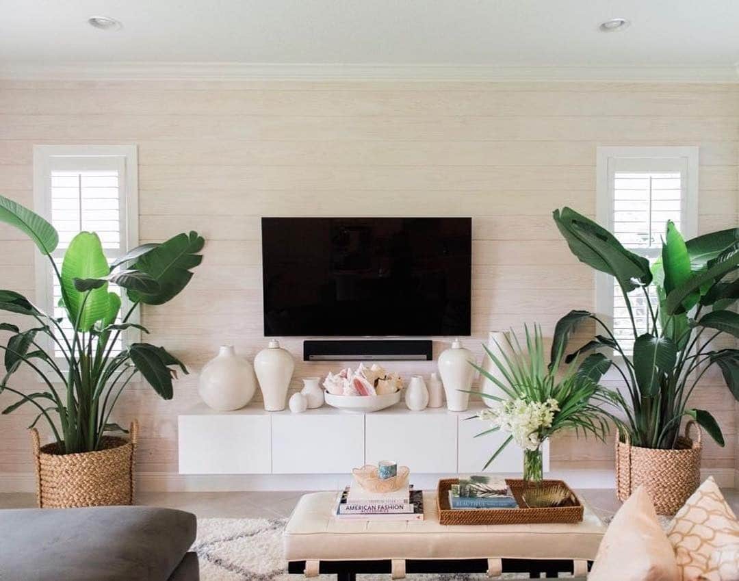 12. Palm Haven Living - beachy living room ideas