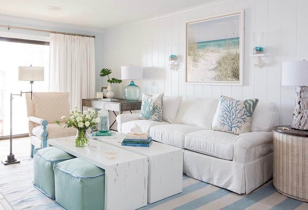 21. Coastal Pathway Charm - beachy living room ideas