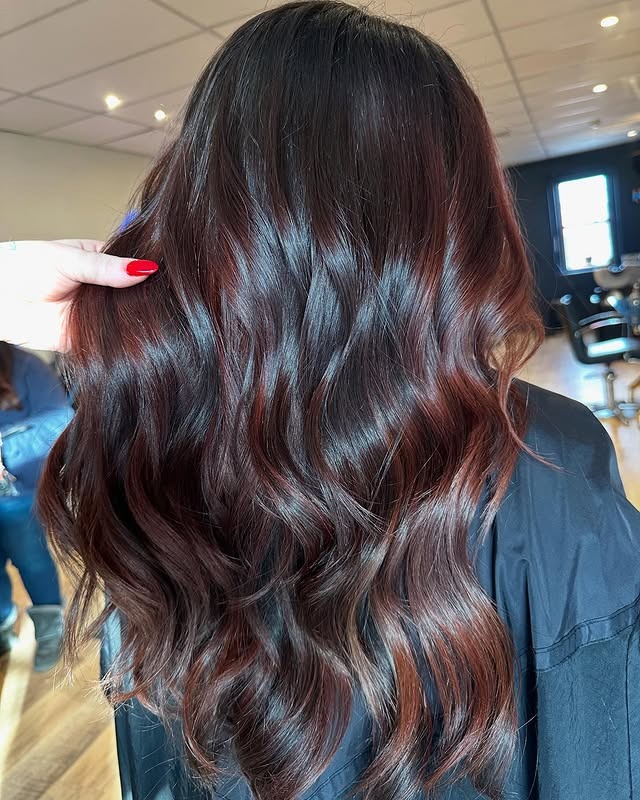 10. Dark Chestnut with Subtle Mahogany Sheen - Chestnut Hair Color