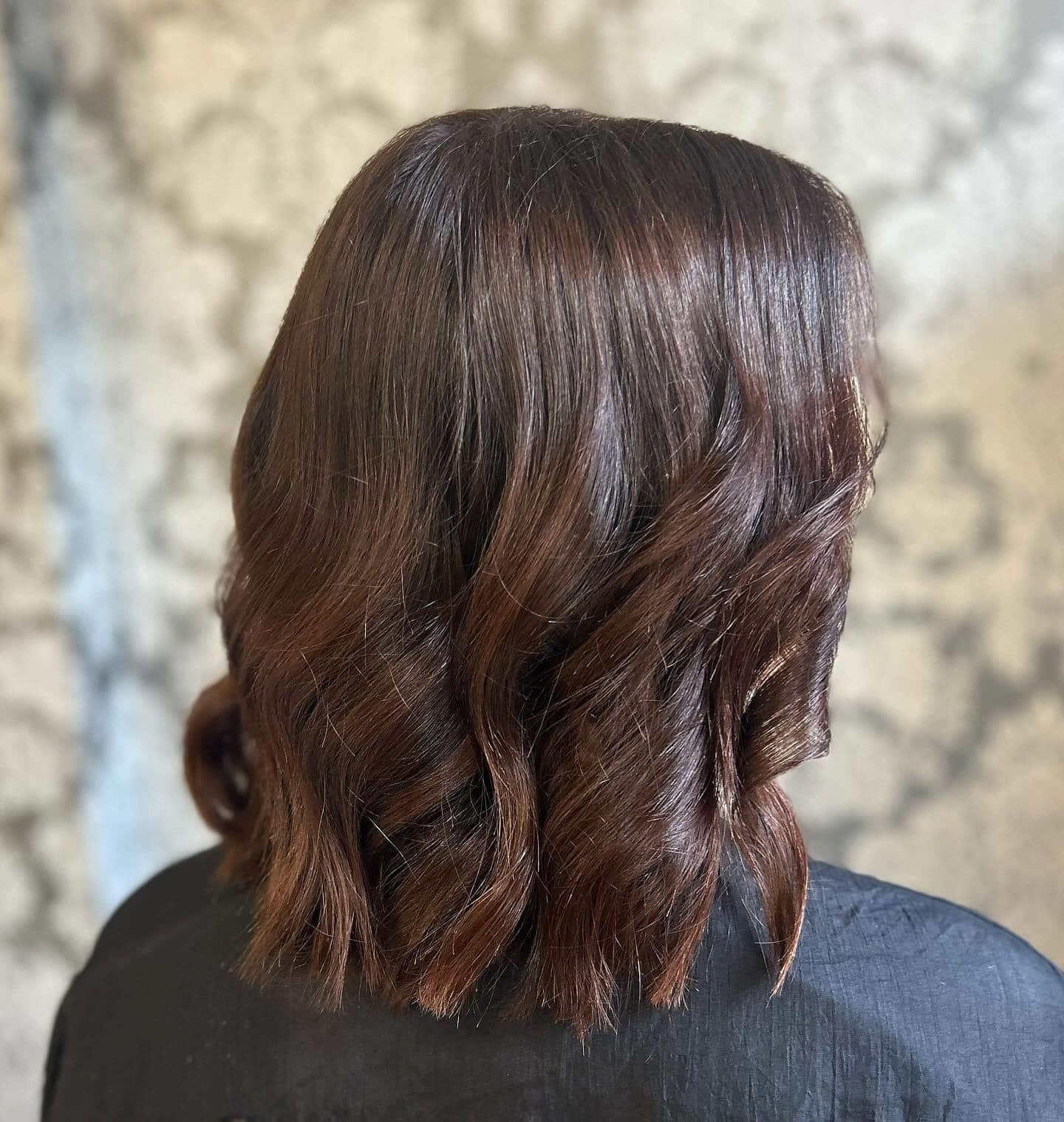 18. Dimensional Chestnut Bob with Subtle Shine - Chestnut Hair Color