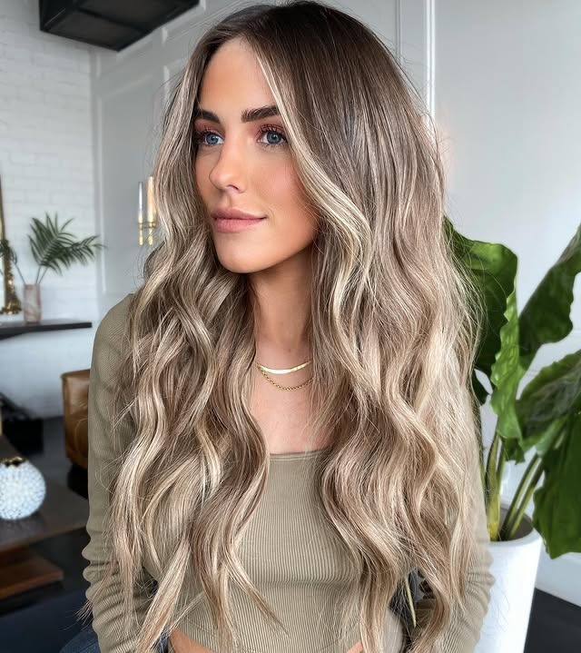 4. Cool Sandy Beige Blonde with Cascading Volume - Sandy Blonde Hair Color