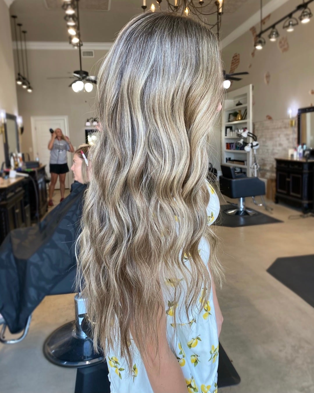 8. Sandy Honey Blonde Beachy Waves - Sandy Blonde Hair Color