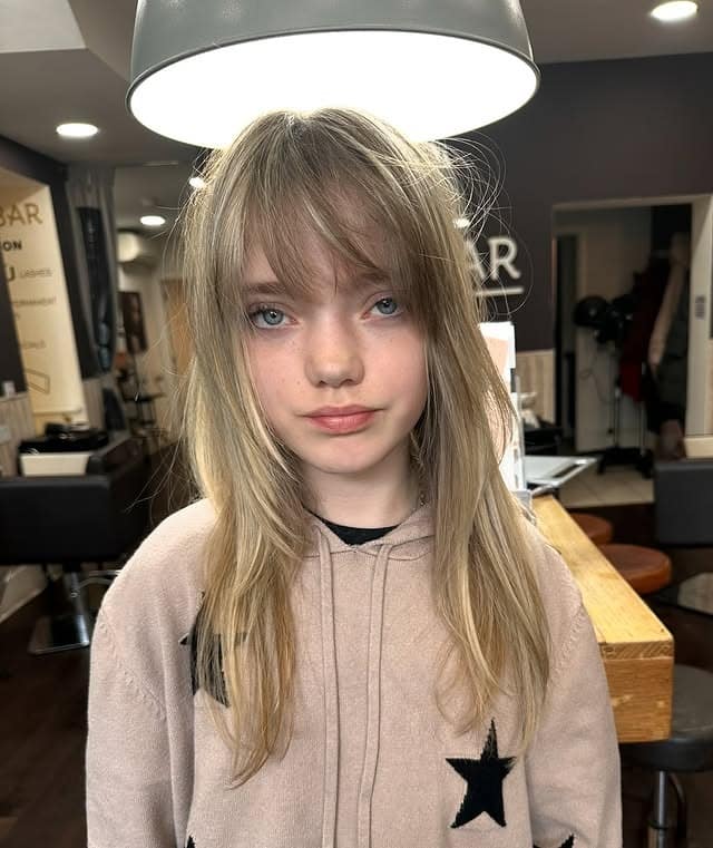 4. Soft Shag With Wispy Blonde Bangs - Bangs Hairstyles