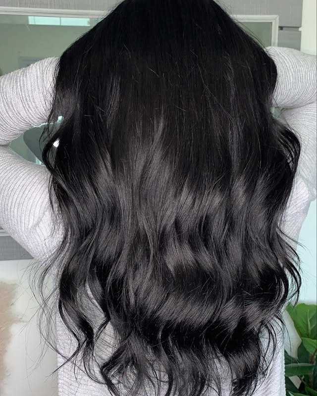 21. Deep Ash Brown With Soft Cascading Waves - Dark Ash Brown Hair Color