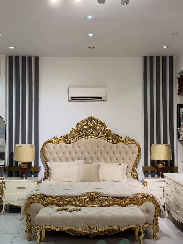 16. Classic Ivory Chateau Suite - royal bedroom ideas