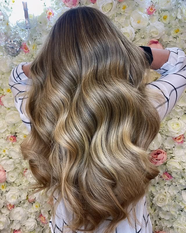 13. Classic Dirty Blonde Hollywood Waves - Dirty Blonde Hair Color