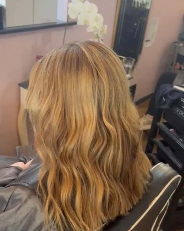 8. Golden Wave Revival - Spring Hairstyles