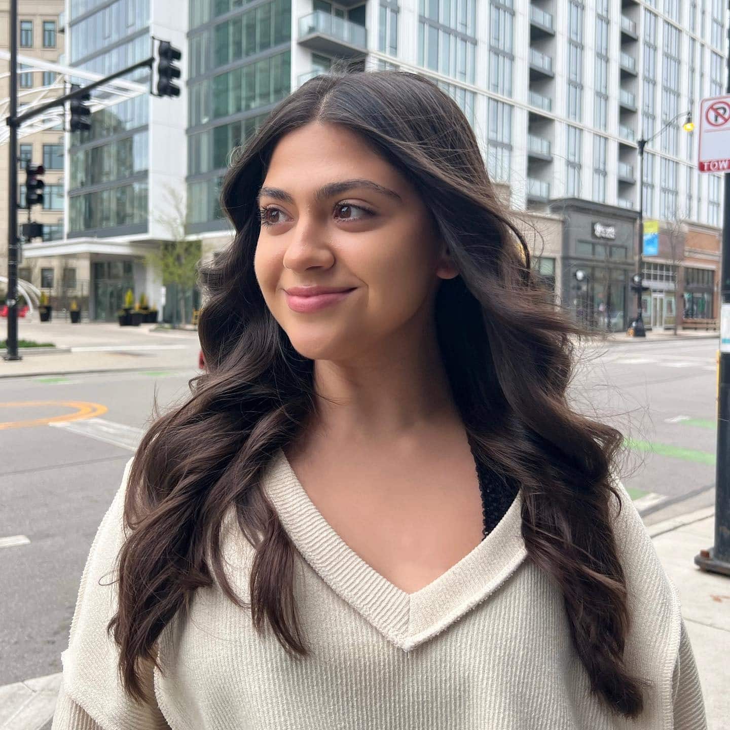 9. Midnight Chocolate Curls - Spring Hairstyles