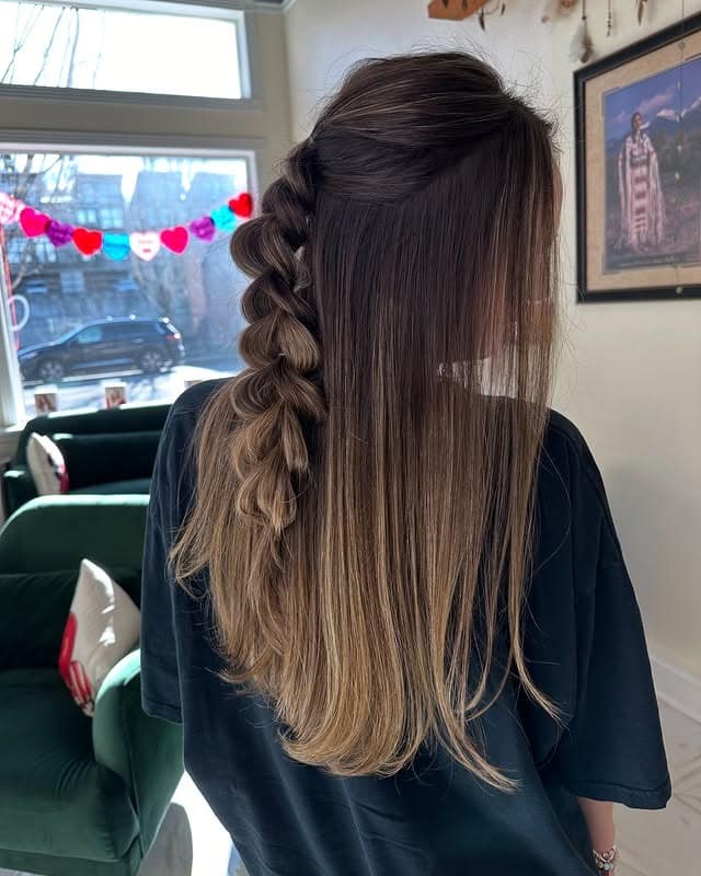 16. Side Braided Detail - Spring Hairstyles