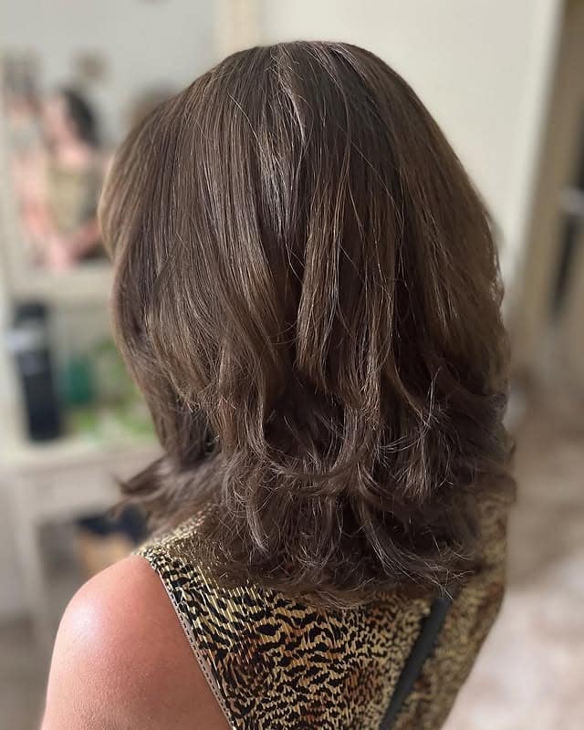 14. Chestnut Layered Cut with Gentle Texture - Short Layered Haircuts