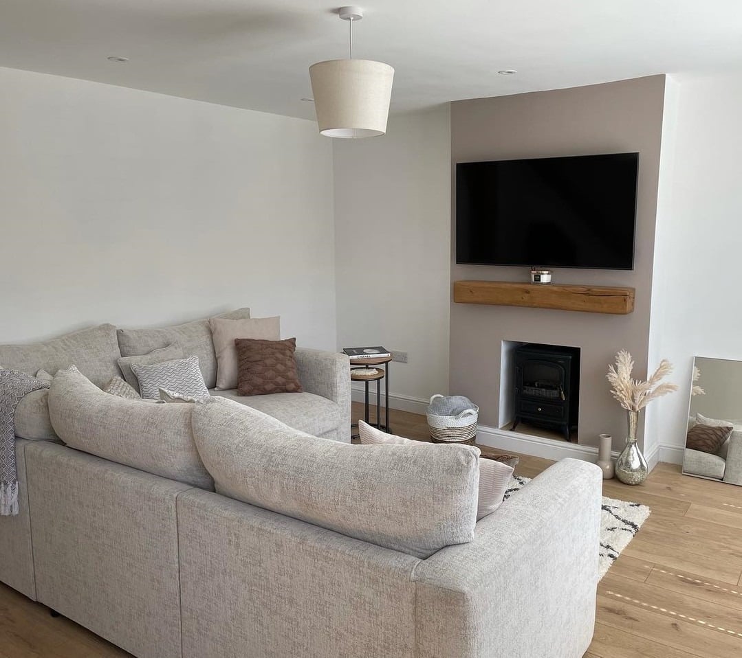 11. Soft Minimalism with Warm Taupe Accents - home decor ideas for living room