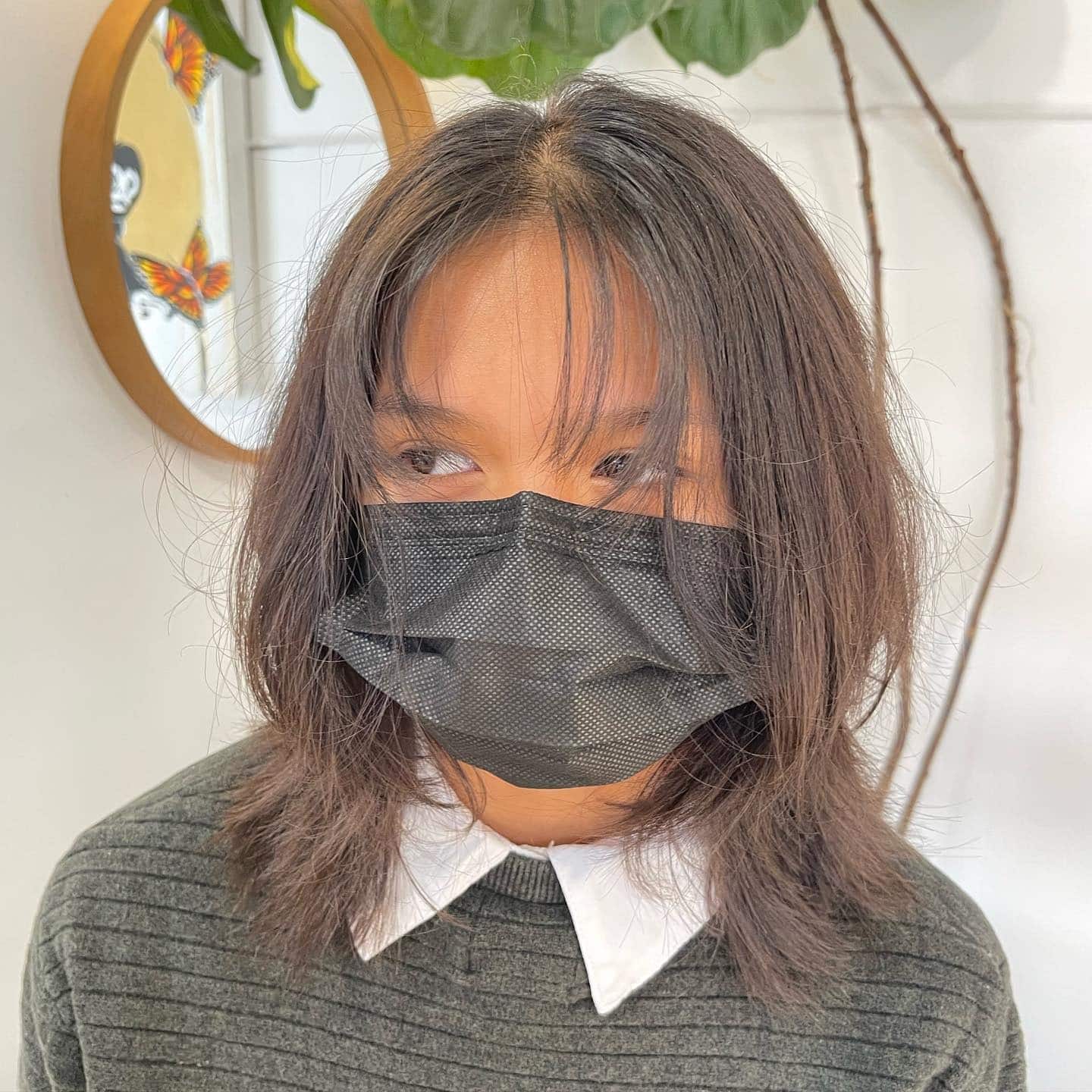 8. Airy Shag with Long Curtain Bangs - Shaggy Haircut