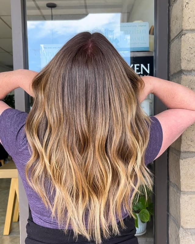 5. Honey-Kissed Brunette with Soft Gradient Lift - Brunette Balayage Hair Color