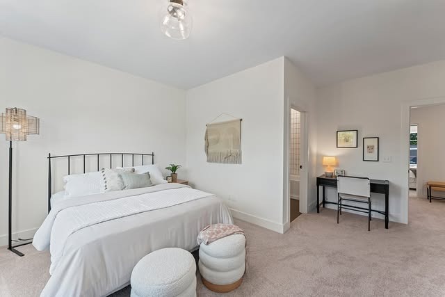 19. Simple Modern Living in White and Soft Taupe - dream bedroom ideas