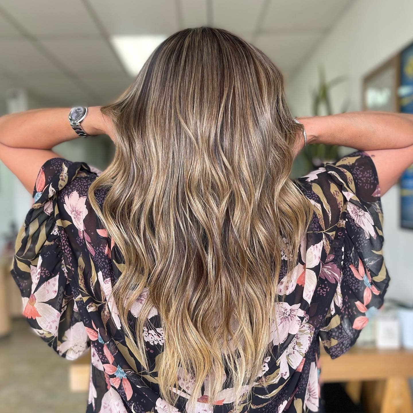 3. Neutral Blonde Balayage with Textured Mid-Length Cut - Blonde Balayage Hair Color