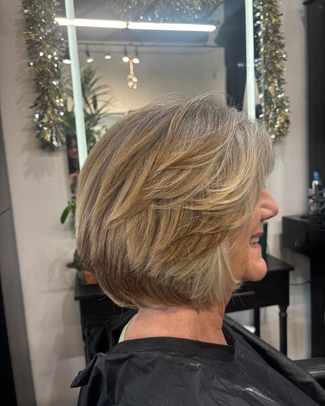 3. Graduated Bob in Silver Blonde with Natural Lowlights - Bob Hairstyles