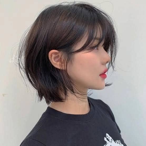 15. Shag-Inspired Bob in Soft Dark Brown - Bob Hairstyles