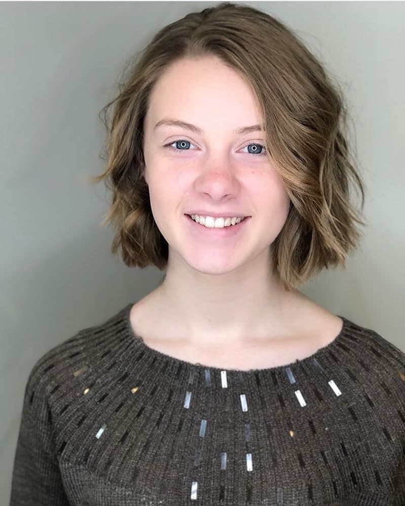 4. Textured Choppy Bob in Light Ash Brown - Choppy Bob Hairstyles