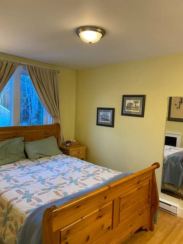 3. Traditional Cottage Bedroom in Honey Wood and Cream - european style bedroom ideas