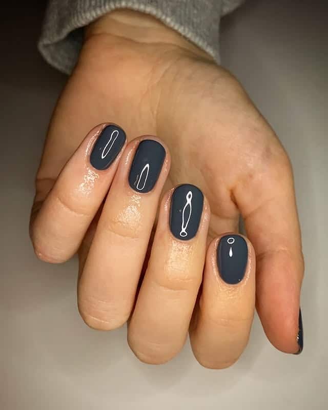 19. Blush French Palm Almond Nails - palm tree nail ideas