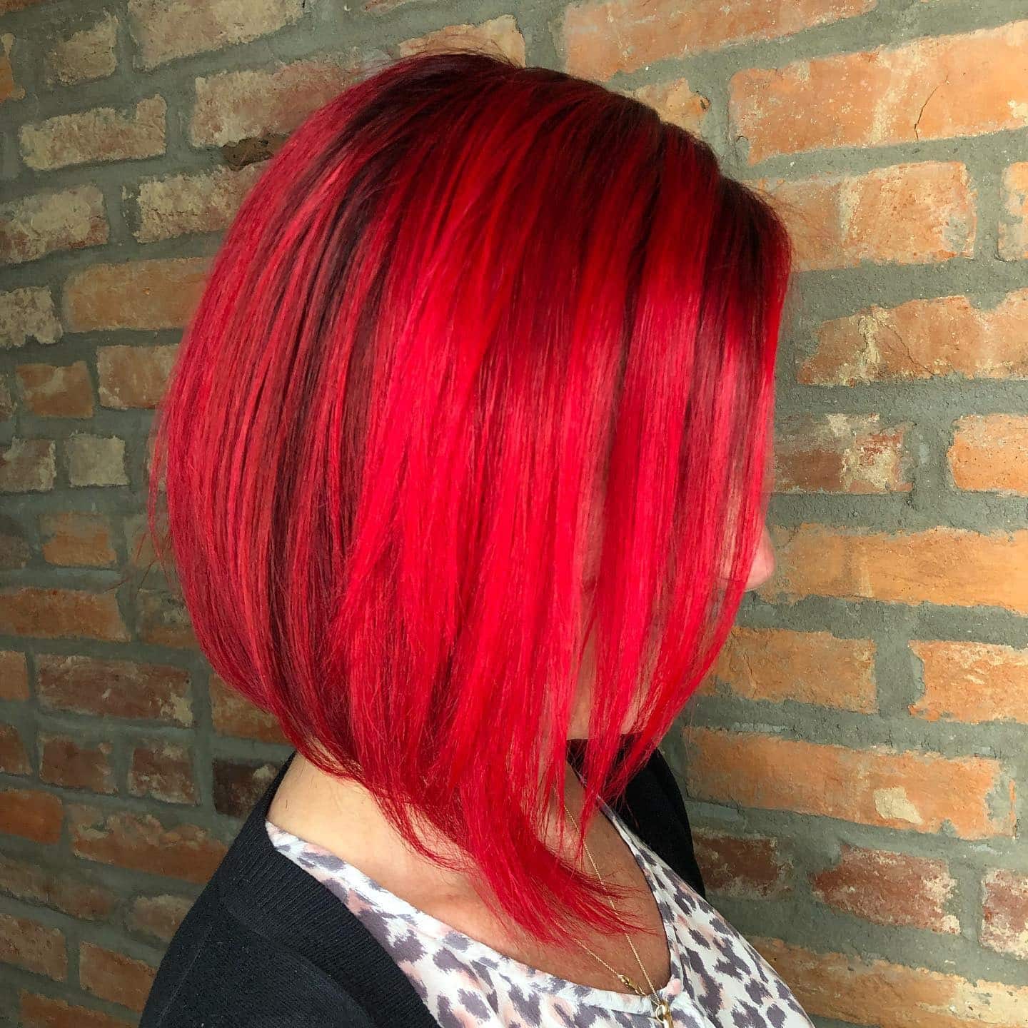 1. Crimson Precision A-Line Bob - A-Line Bob Haircut
