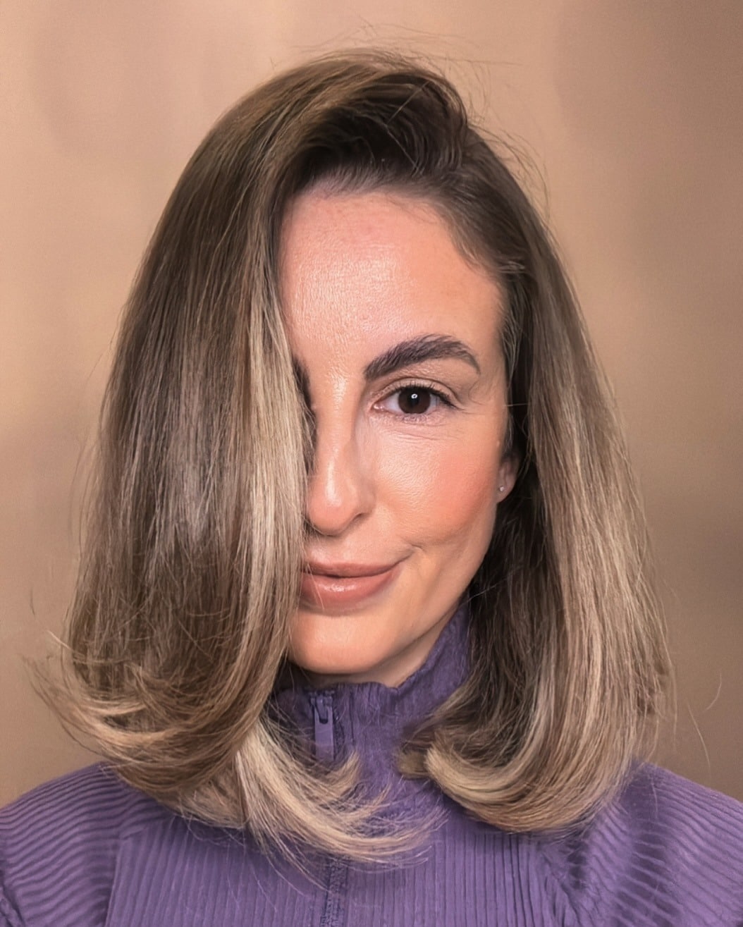 2. Soft Brunette Bounce Bob - Bouncy Bob Hair