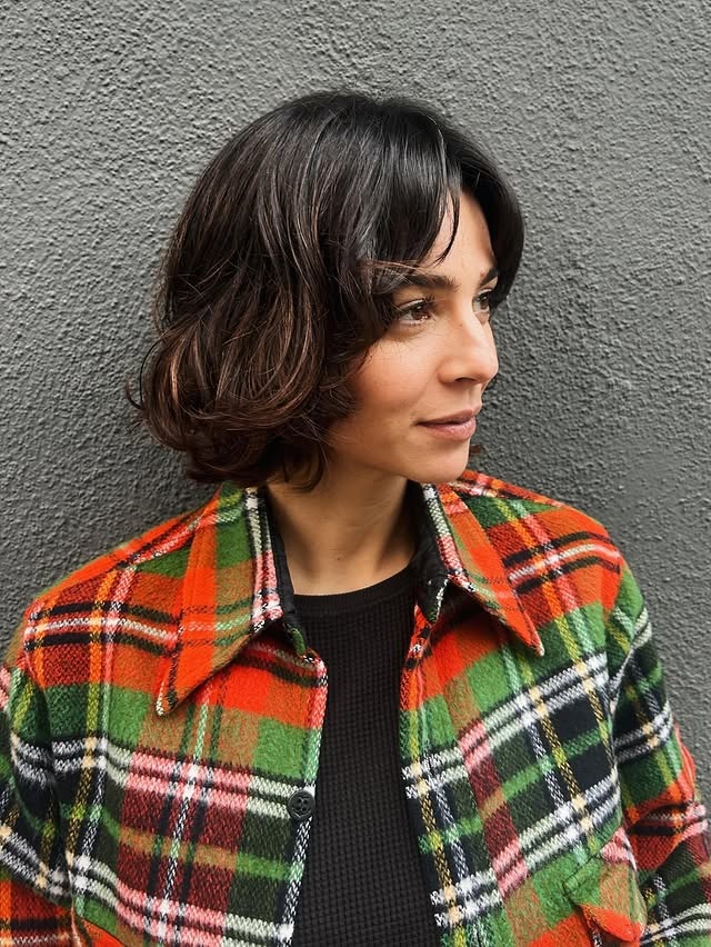 9. Cool Blonde Lifted Bob - Bouncy Bob Hair