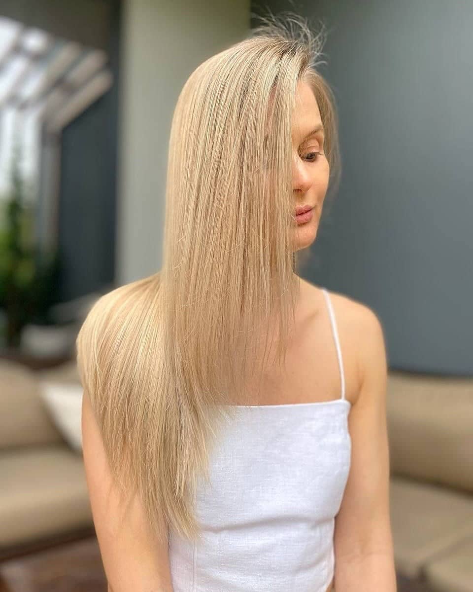 8. Natural Beige Blonde with Face-Framing Layers - Blonde Hair Color