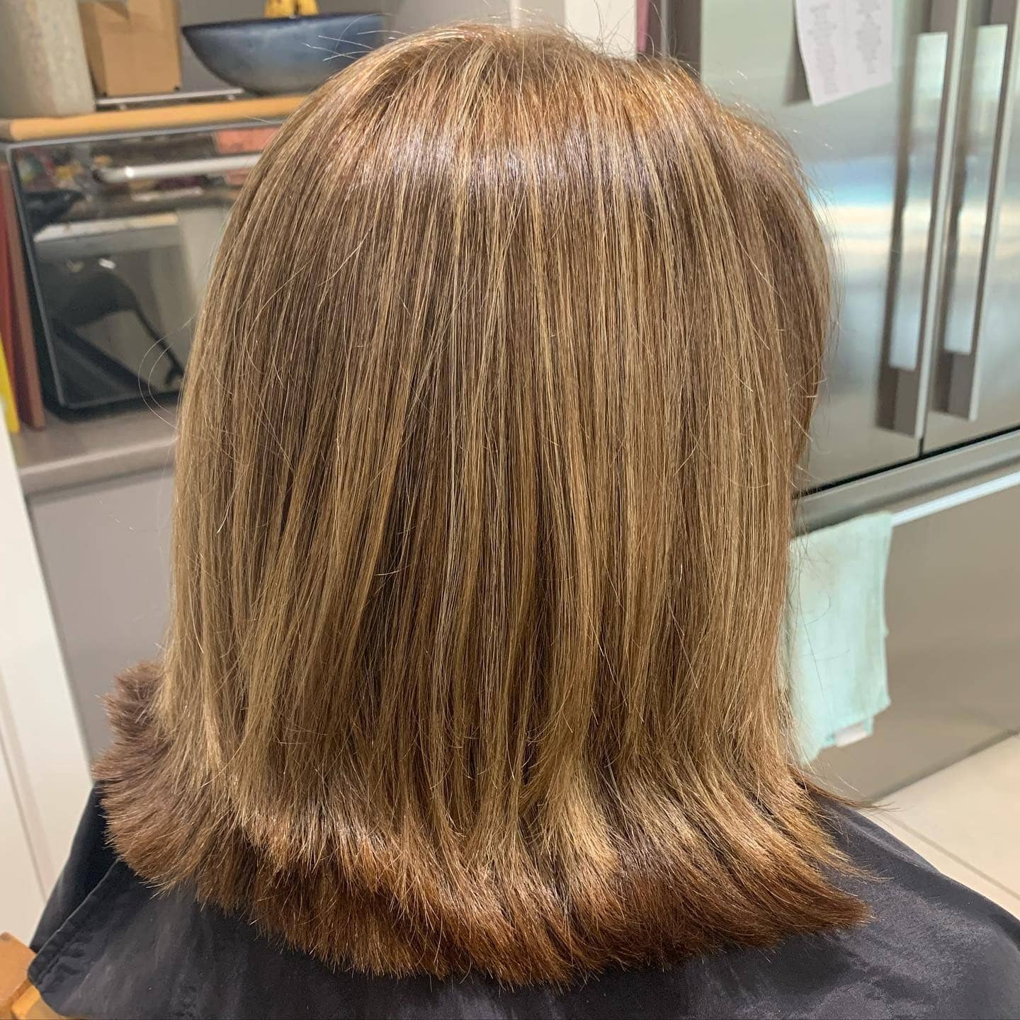 8. Precision Cut Light Brown with Micro Highlights - Light Brown Hair with Highlights