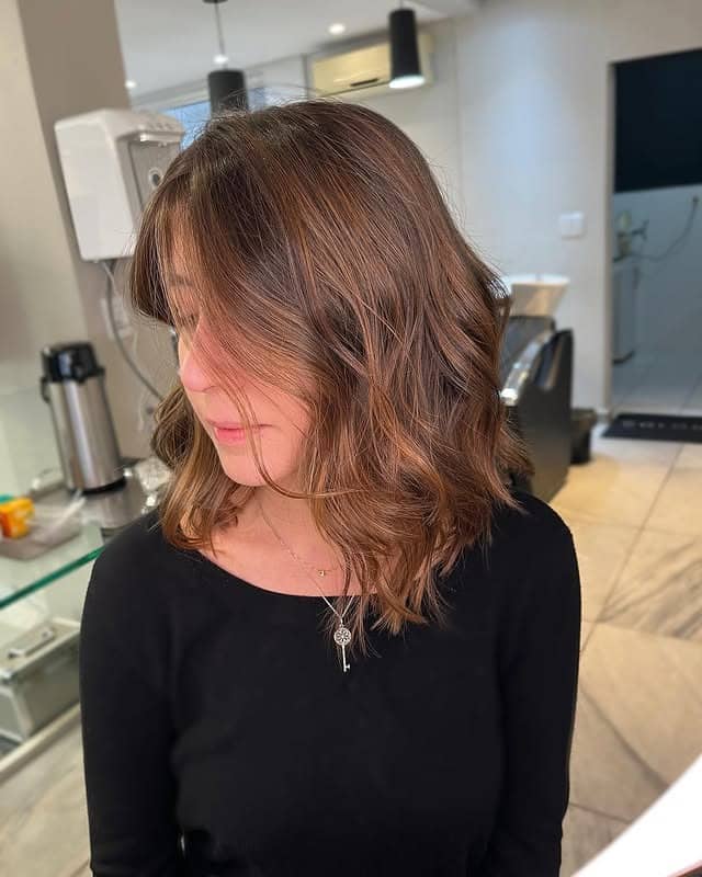 17. Cinnamon Copper Soft Curl Finish - Cinnamon Hair Color