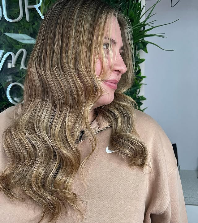 20. Honey Melt with Natural Root Depth - Honey Hair Color