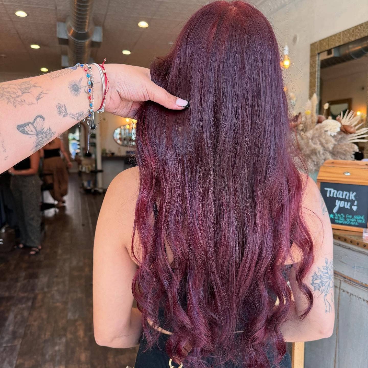 15. Long Curtain Bangs with Soft Auburn Brown - Curtain Bangs Hairstyles