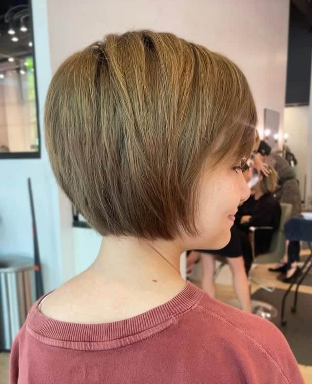 10. Honey Blonde Rounded Pixie Bob - Pixie Bob Haircuts