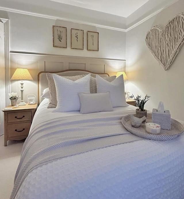 3. Classic Cream and Taupe Comfort - spare bedroom ideas