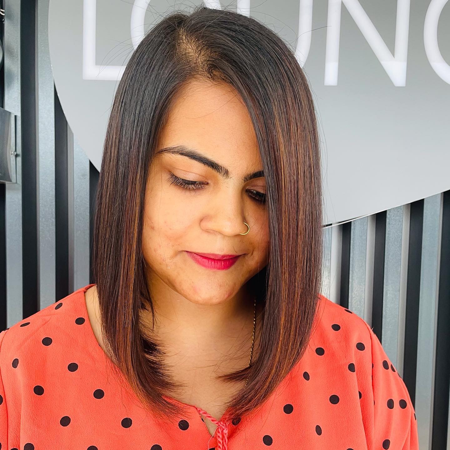 6. Espresso Straight Long Bob - Medium Bob Haircuts