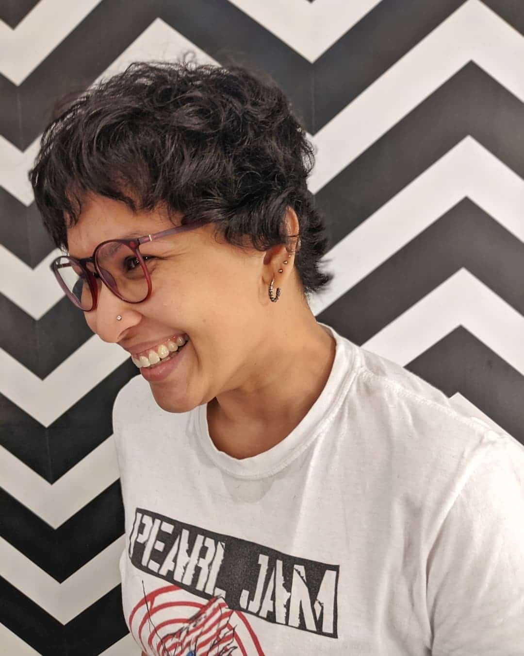 3. Curly Shaggy Pixie with Natural Dark Finish - Shaggy Pixie Haircut