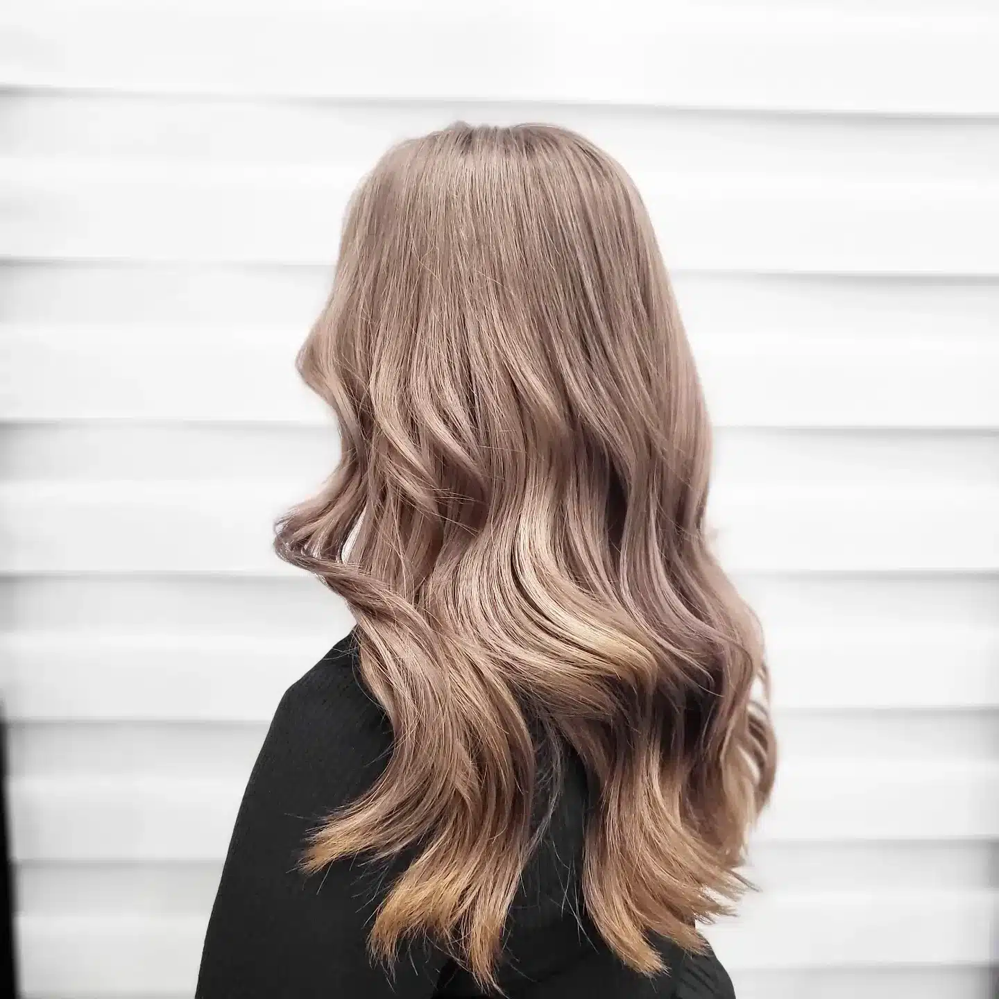 16. Shoulder-Length Waves in Beige Ash Brown - Light Ash Brown Hair Color